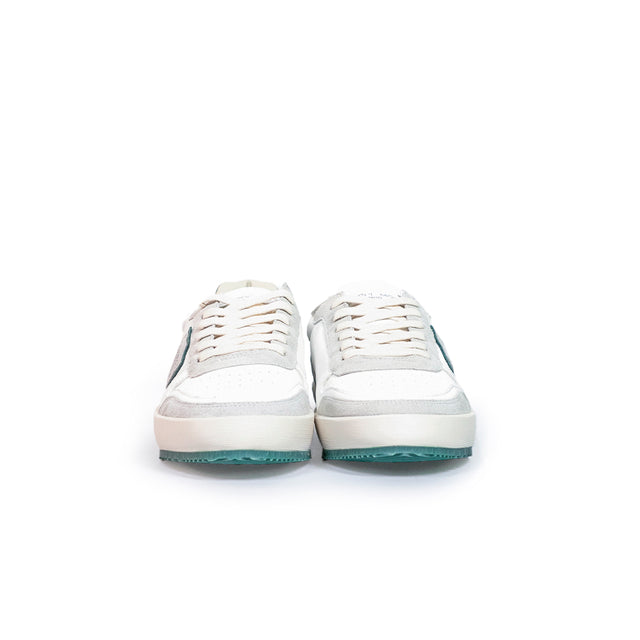 Sneakers Philippe Model - Nice Low West (bianco e verde)